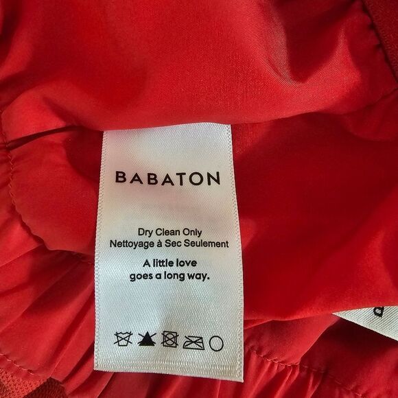 Aritzia Babaton Altamiro Jumpsuit in Red - Size 0 - Picture 9 of 14